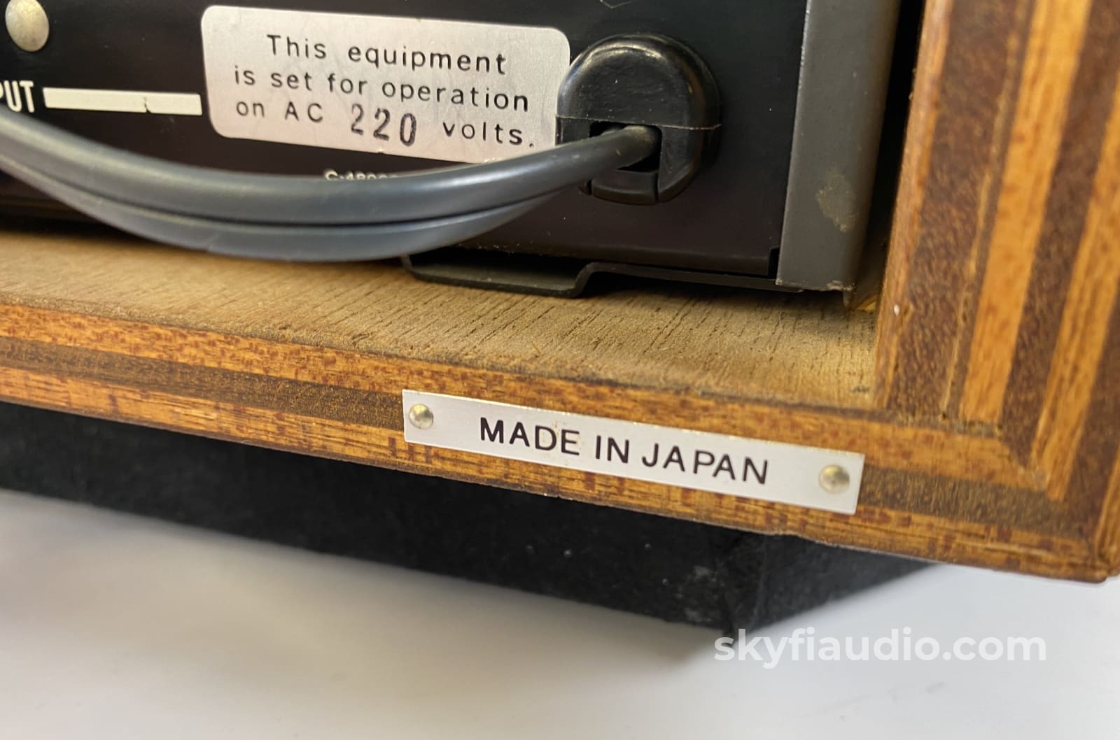 Sony Ta-2000F Preamplifier - Rare Japanese Market Example