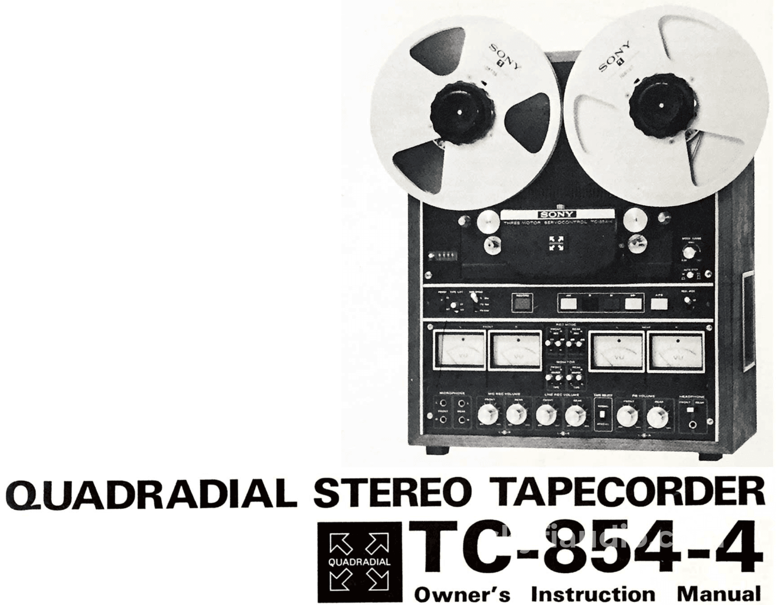 Vintage Sony TC-440 Reel to Reel Tape Deck working