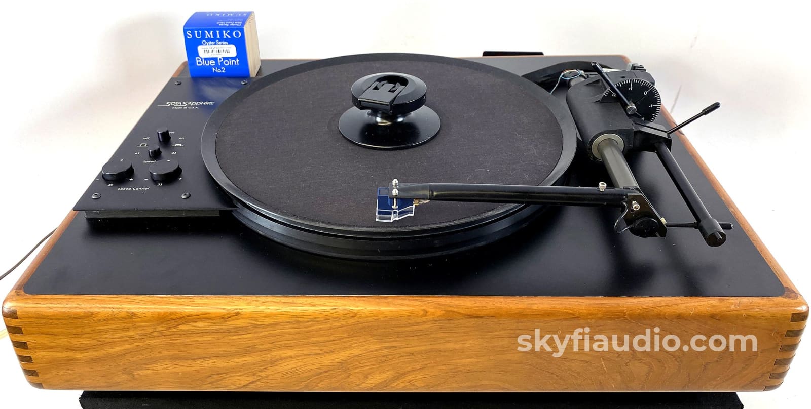 Sota Sapphire Turntable With Vacuum Platter Eminent Technology Tonearm And New Sumiko Cartridge