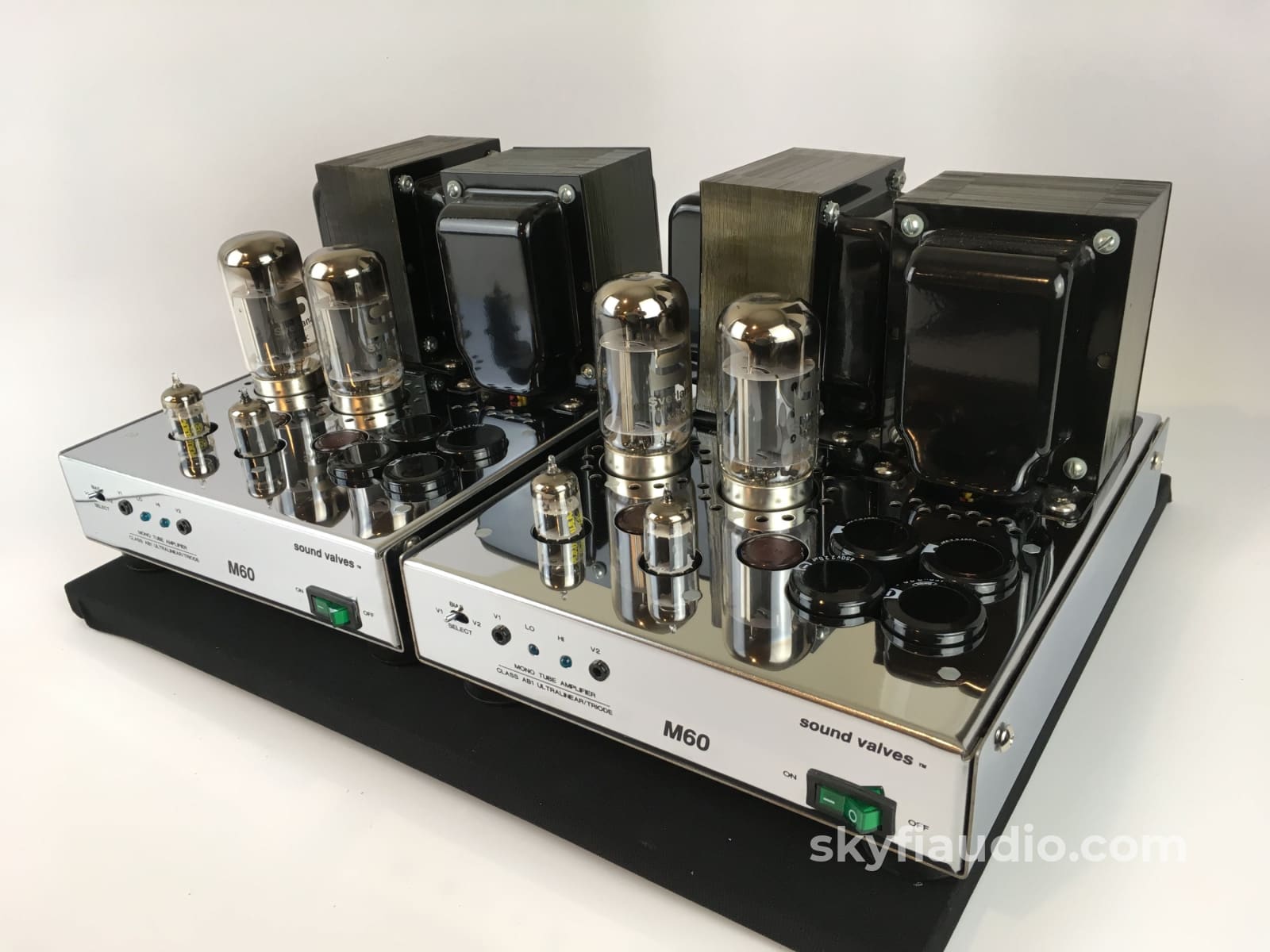 Sound Valves M60 Tube Monoblock Amplifier Pair