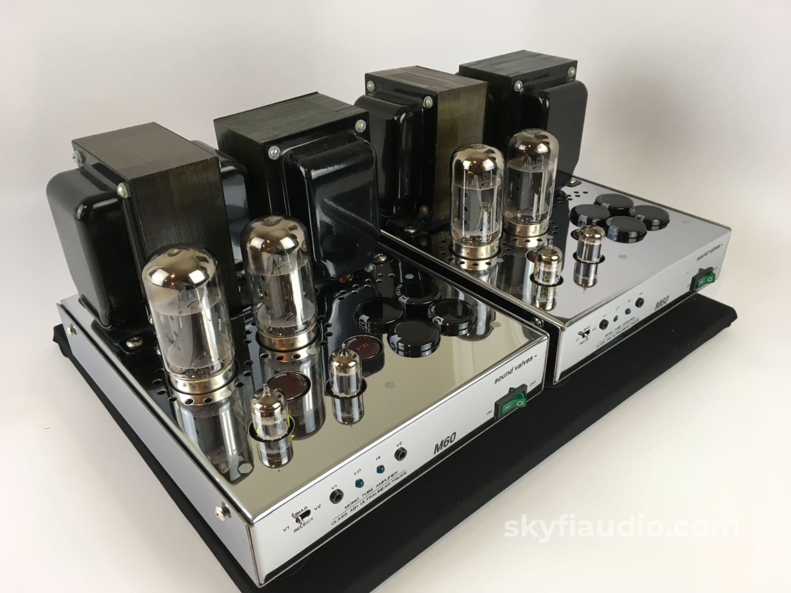 Sound Valves M60 Tube Monoblock Amplifier Pair
