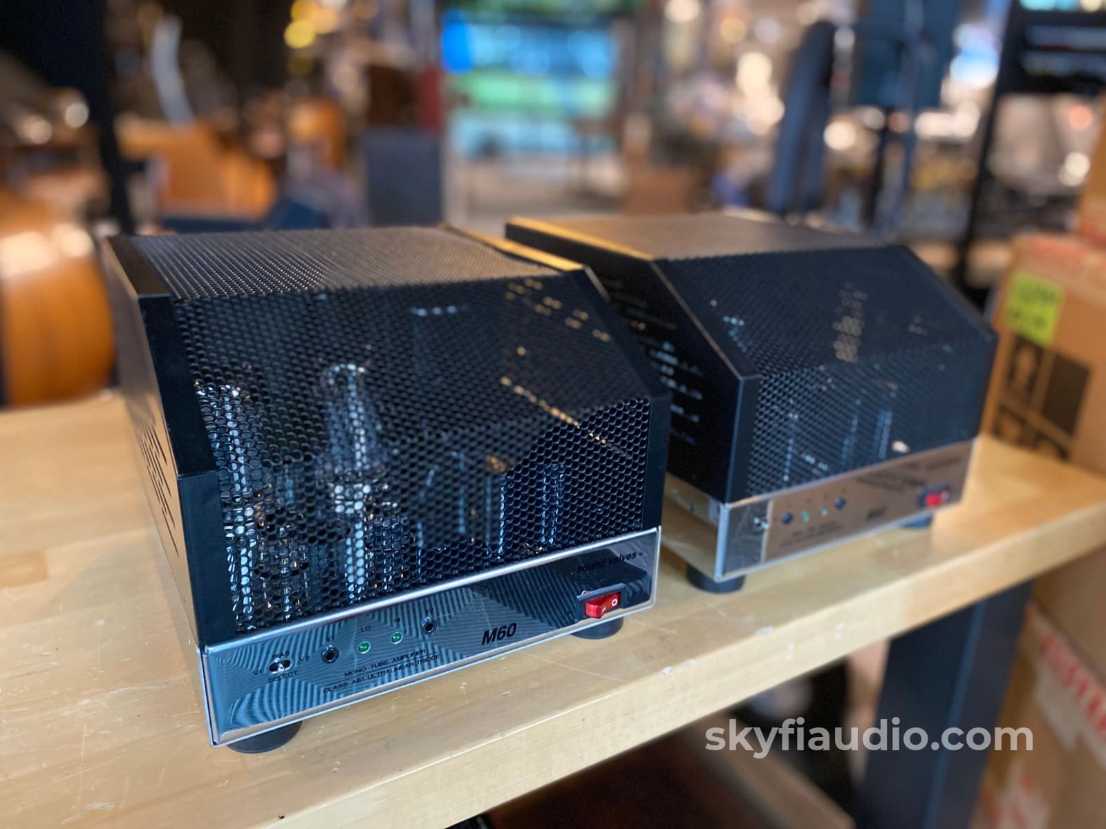 Sound Valves M60C Tube Monoblock Amplifier Pair