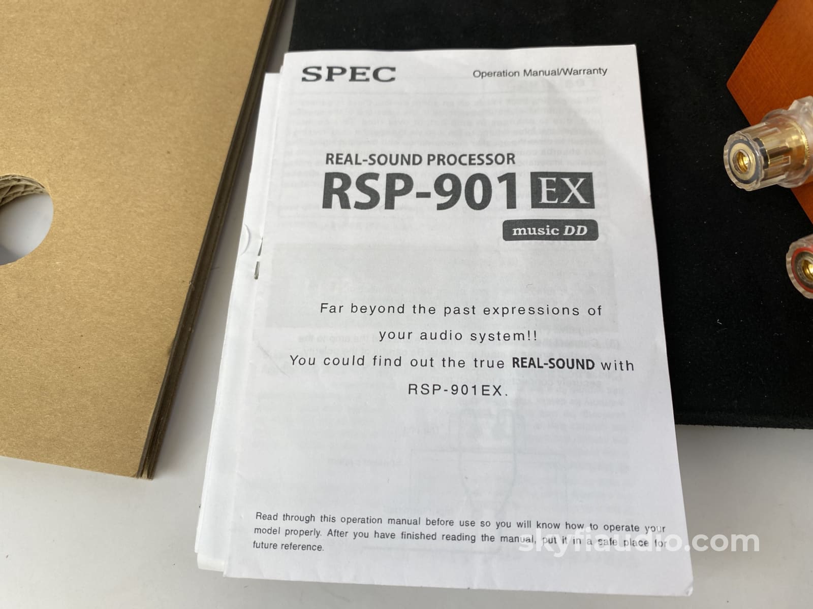 Spec Rsp-901Ex Real Sound Processor - Impedance Matching Device Accessory