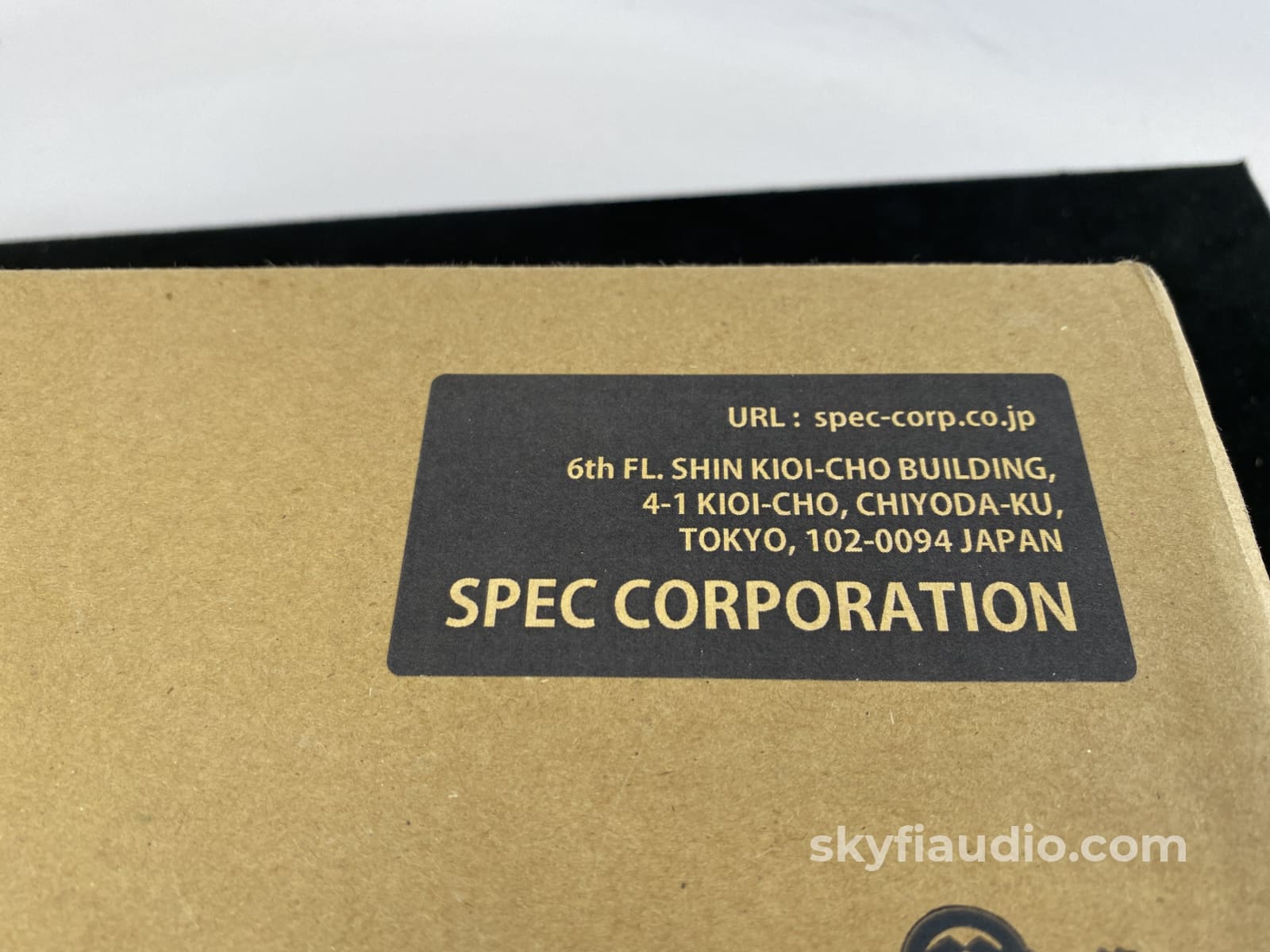 SPEC RSP-901EX Real Sound Processor - Impedance Matching Device