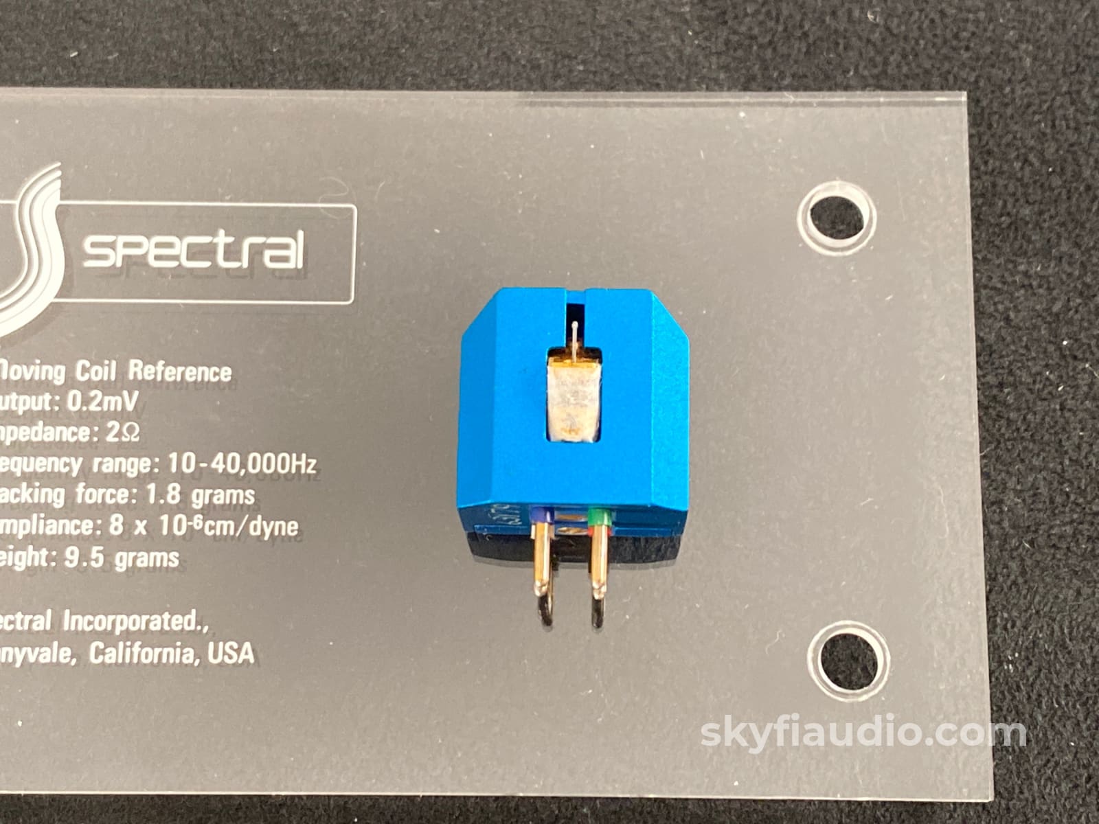 Spectral Mcr-1 Mc (Moving-Coil) Phono Cartridge In Box - Super Rare (Lyra)