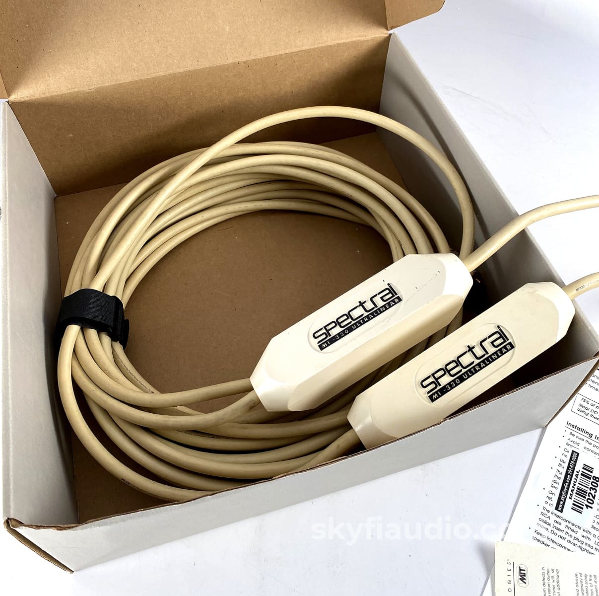 Spectral Mi-330 Ultralinear Rca Interface Cables W/Mit Terminator Technology - 25 Feet Long!