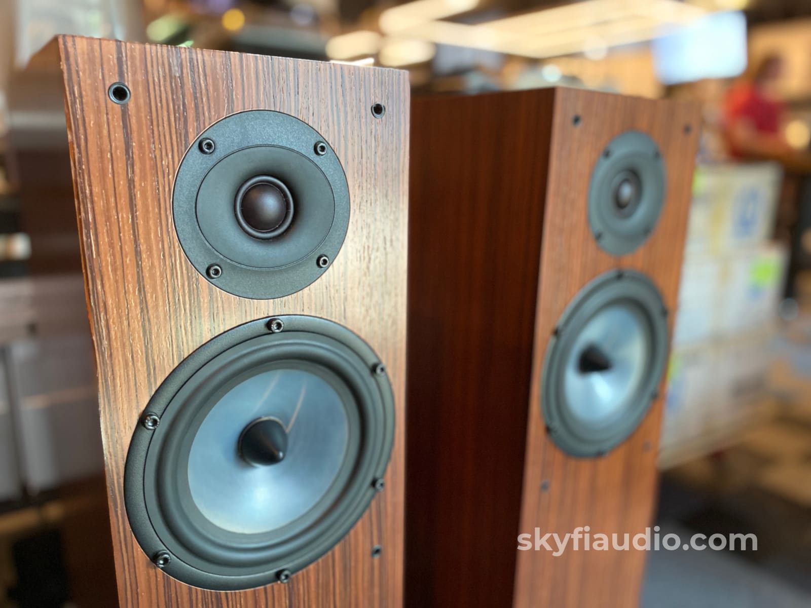 Spendor A6 Floorstanding Speakers In Rare Wenge Finish