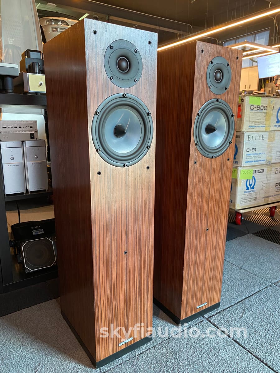 Spendor A6 Floorstanding Speakers In Rare Wenge Finish