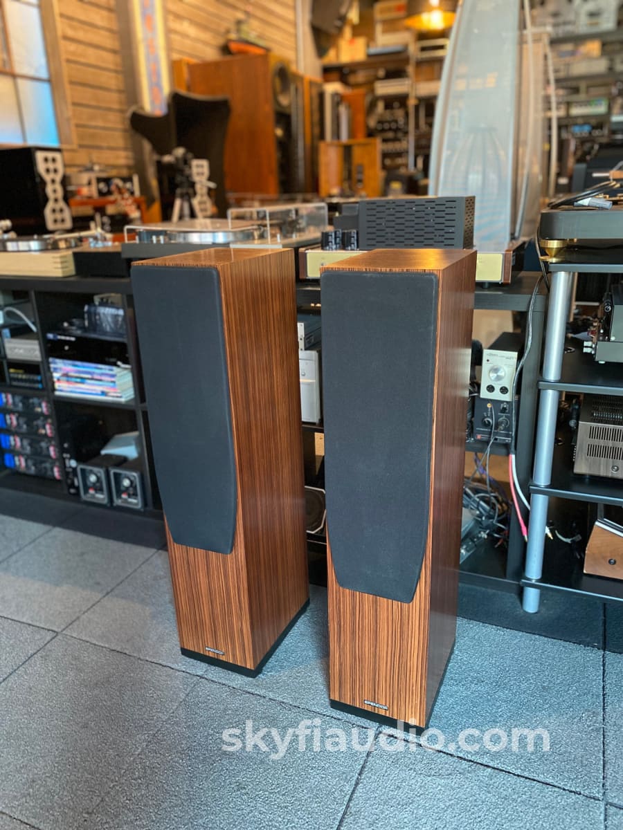 Spendor A6 Floorstanding Speakers In Rare Wenge Finish