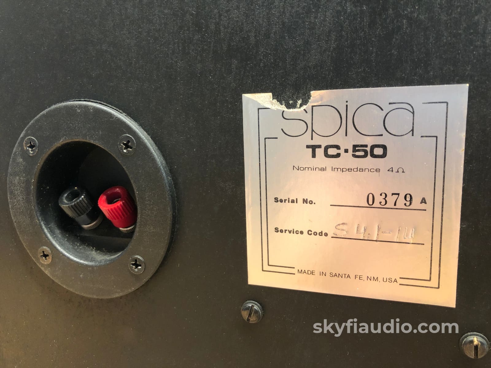Spica Tc-50 Speakers In Rare Condition - The Gods Of Imaging