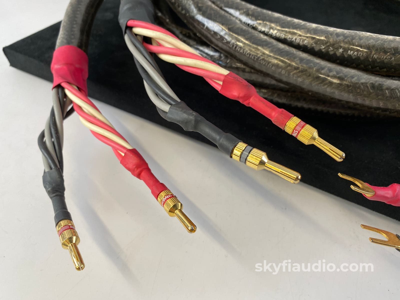 Straight Wire Black Silc Speaker Cables - 10