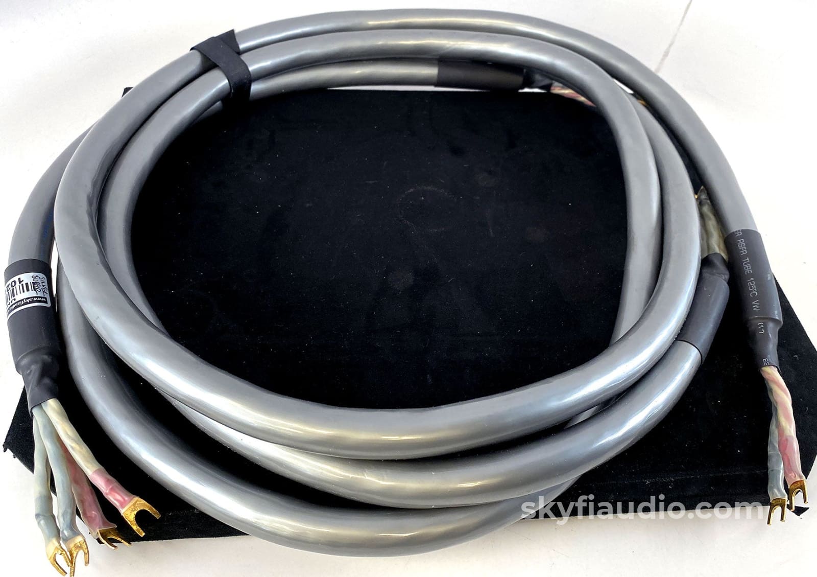 Straight Wire Silver Surfer Speaker Cables In Bi-Wire - 2M