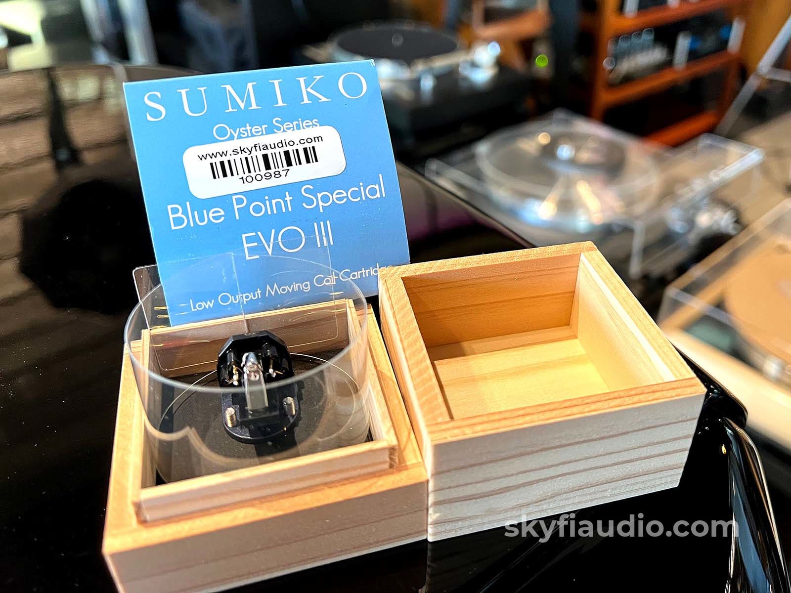 Sumiko Blue Point Special EVO III Low Phono Cartridge, New - LAST One