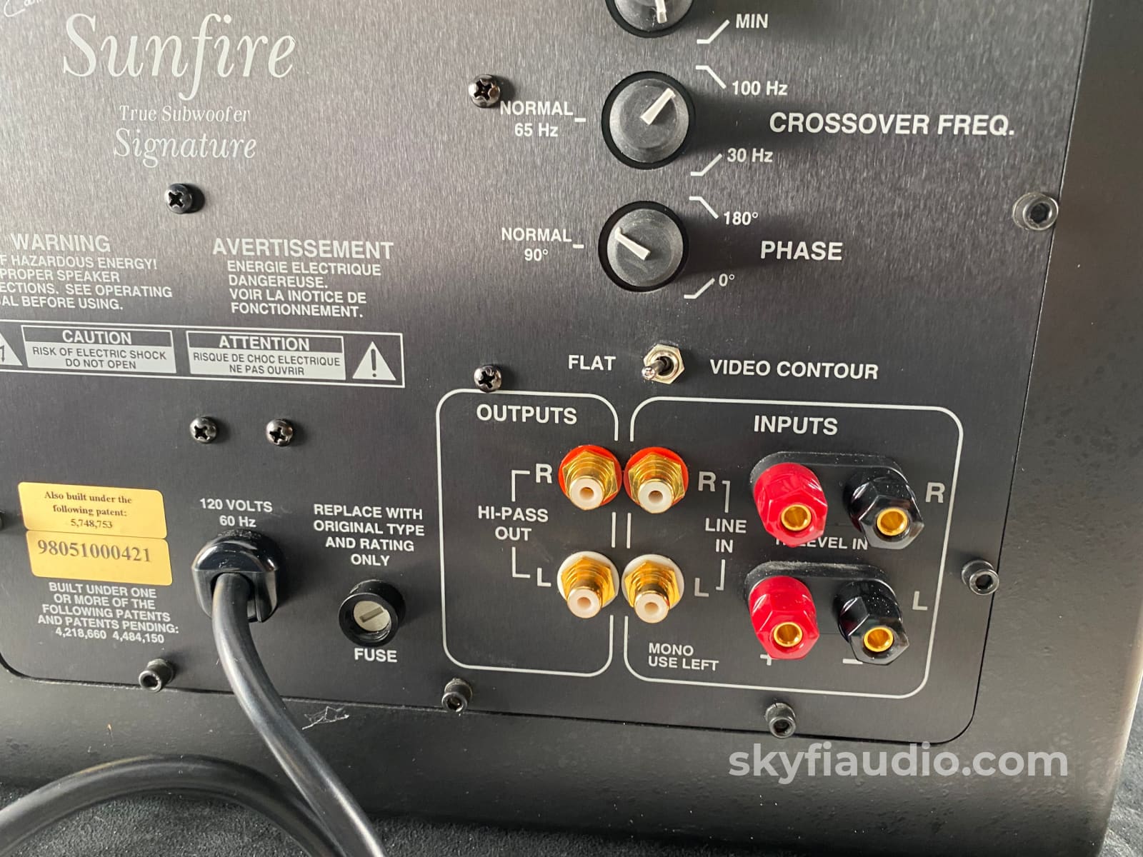 Sunfire True Subwoofer Signature, 12