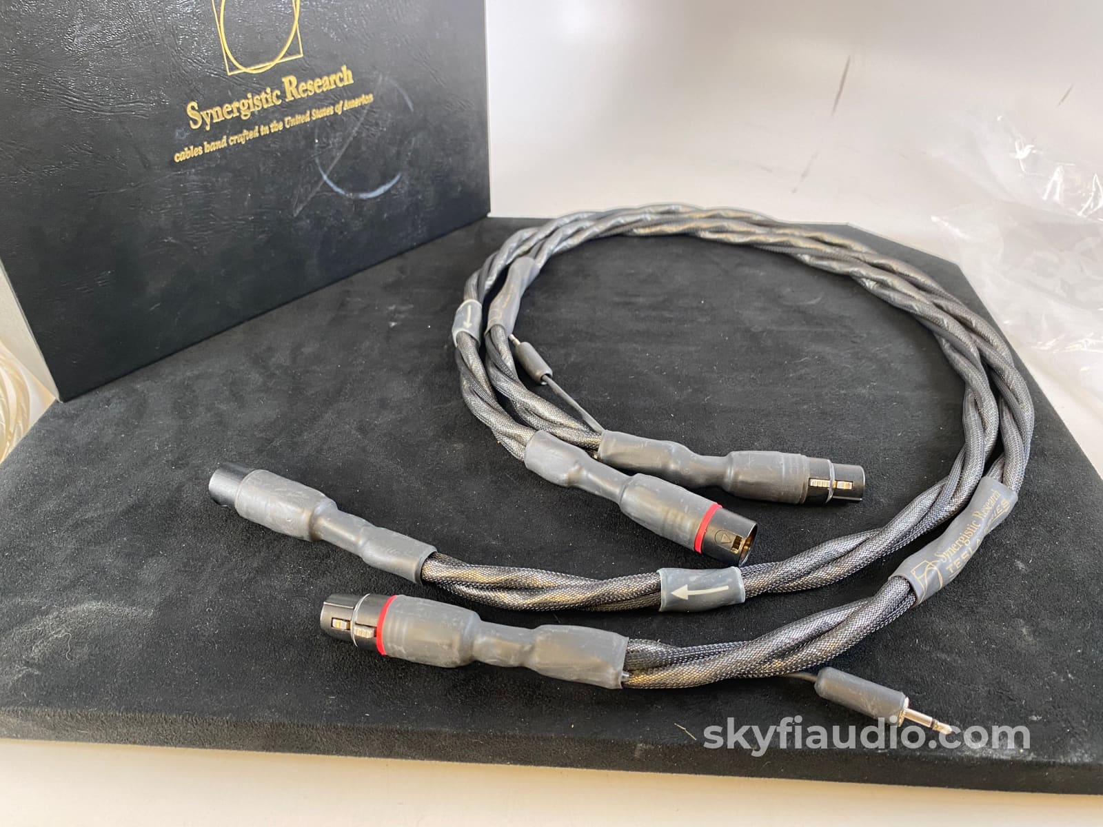 Synergistic Research Tesla Vortex Xlr Interconnect 1 Meter Cables