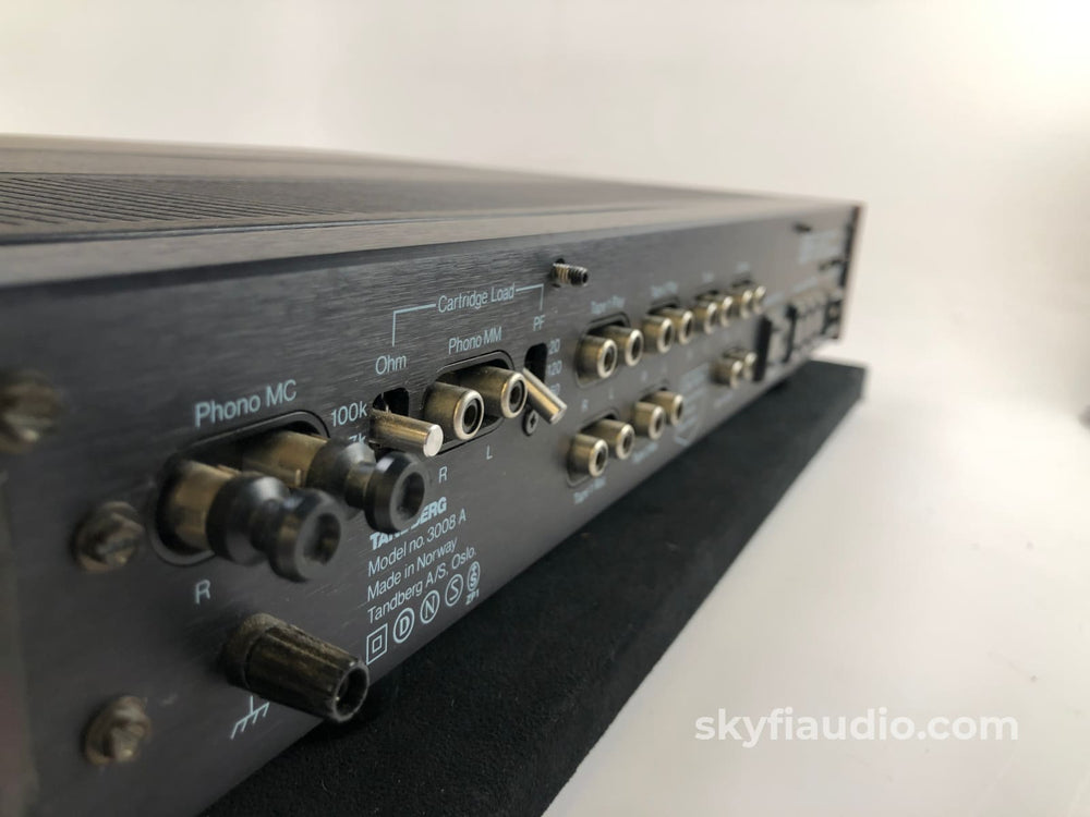 Tandberg 3008A Preamp with Phono Input Zero Negative Feedback Design