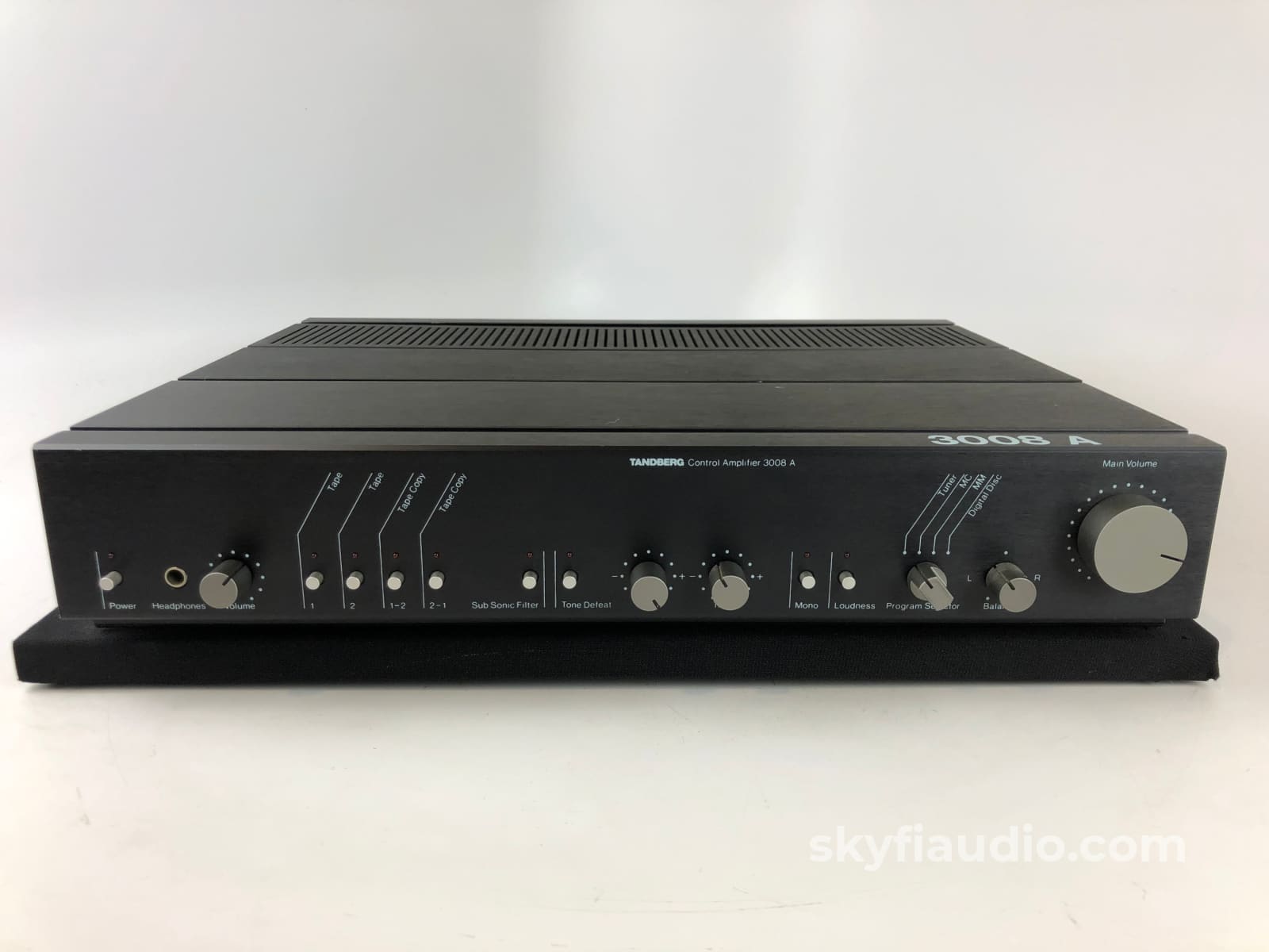 Tandberg Tca-3008A Solid State Preamplifier With Phono 120/220V Made In Norway