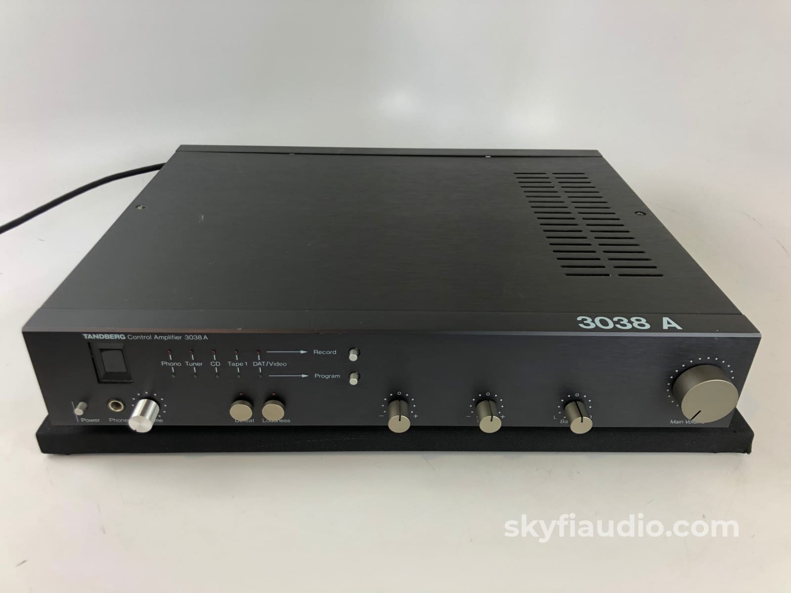 Tandberg Tca-3038A Solid State Preamp With Phono Made In Norway Preamplifier