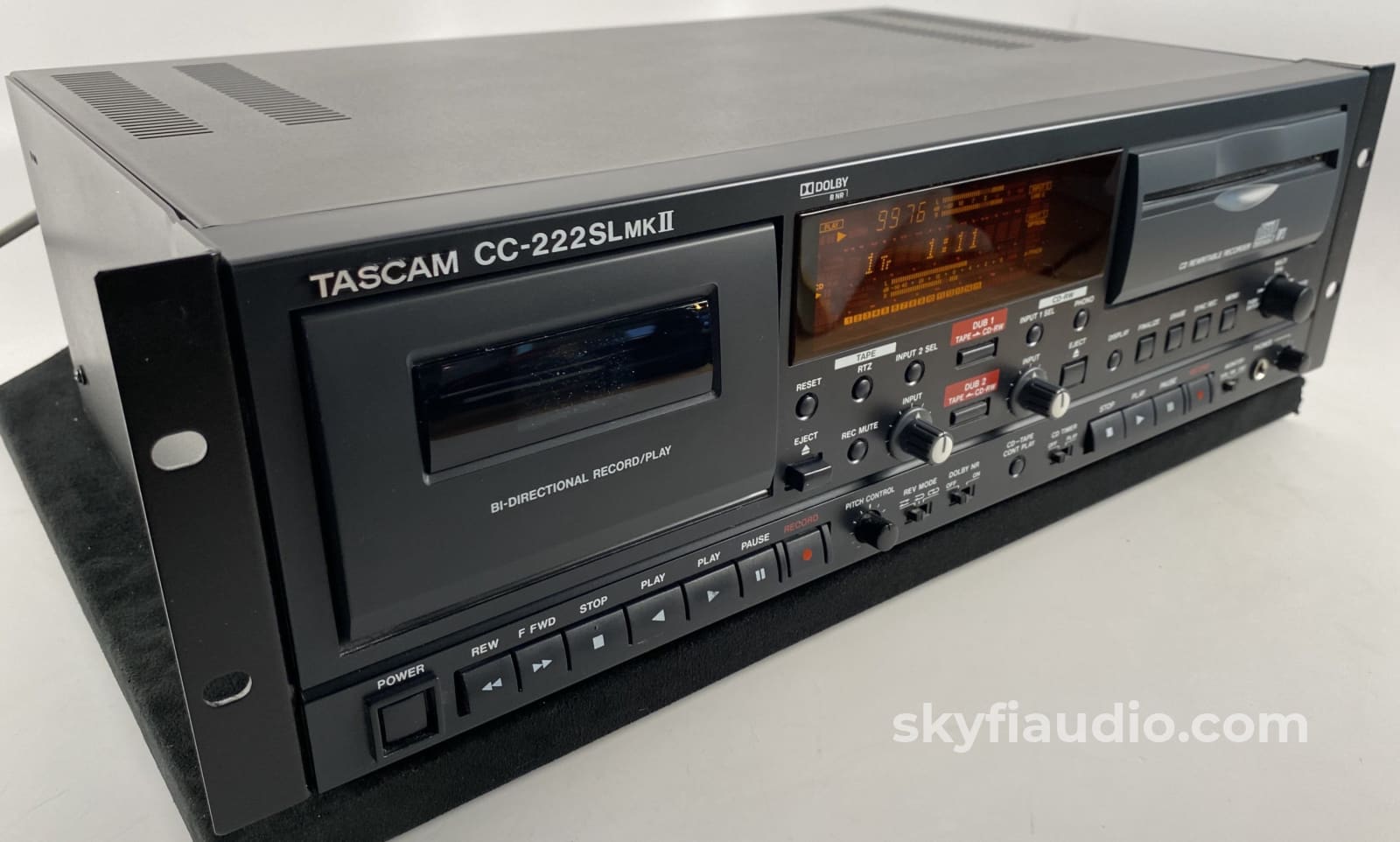Tascam Cc-222Slmkii - Cd Recorder / Cassette Combination Deck + Digital
