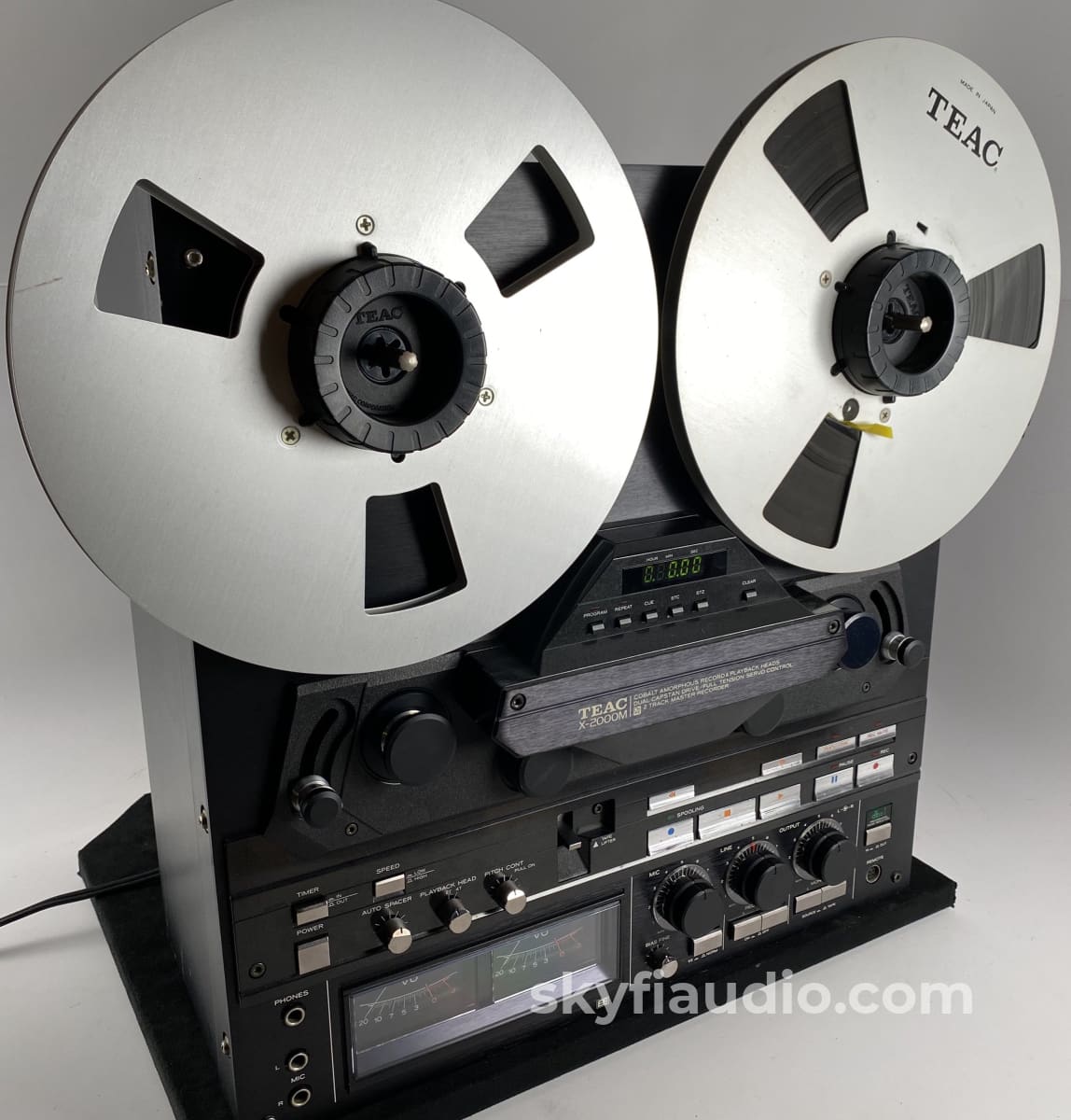 TEAC X-2000R 1/4 2-Track Reel to Reel Tape Recorder 1984 - 1992