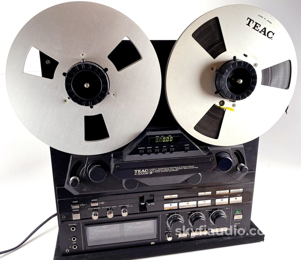 High End Audio For The Passionates - Gorgeous TEAC X-2000R reel to reel  tape deck!
