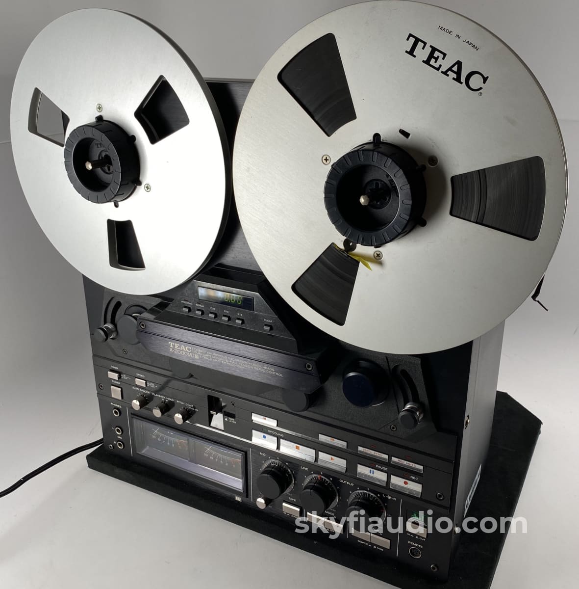 Mid 80s TEAC X-2000 Reel-to-Reel Tape Deck. : r/80sdesign