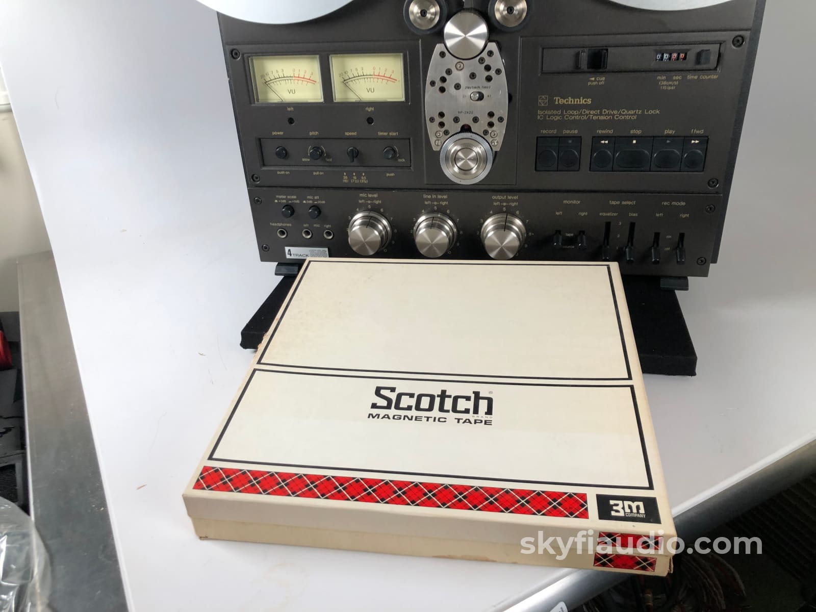 Technics Rs-1506Us Reel To Recorder - 2/4 Track Fully Calibrated And Tested Tape Deck