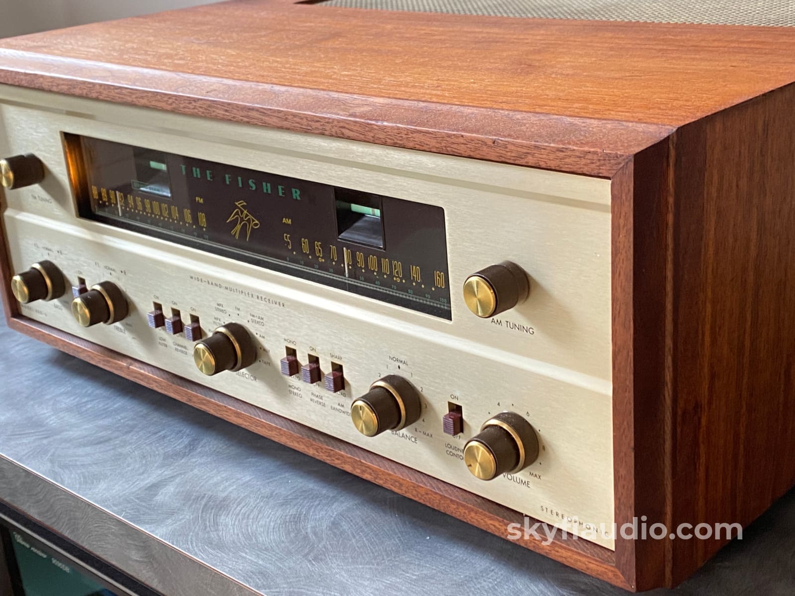 The Fisher 800-B - Fully Restored AM/FM Tube Receiver - Dual Magic Eye