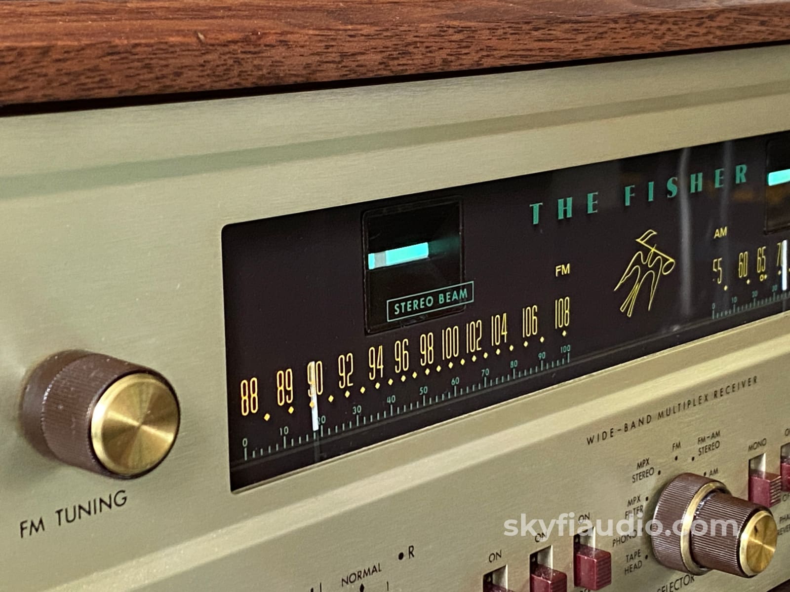 The Fisher 800-B - Fully Restored Am/Fm Tube Receiver Dual Magic Eyes! Integrated Amplifier