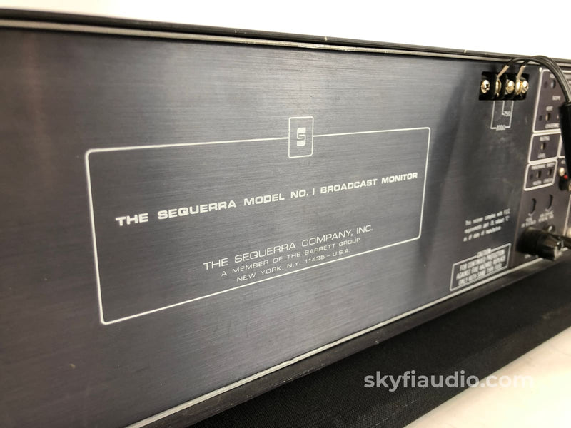 The Sequerra Model No. 1 Broadcast Monitor/Tuner - Top 3 Ever Made! Complete Your Collection Tuner