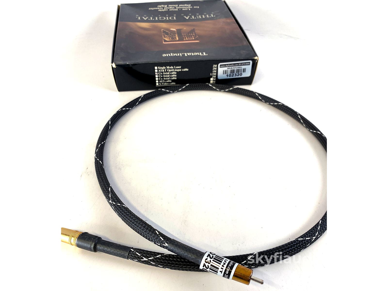 Theta Digital - Thetalinque Coaxial (Rca) Cable Low Jitter 1M Cables