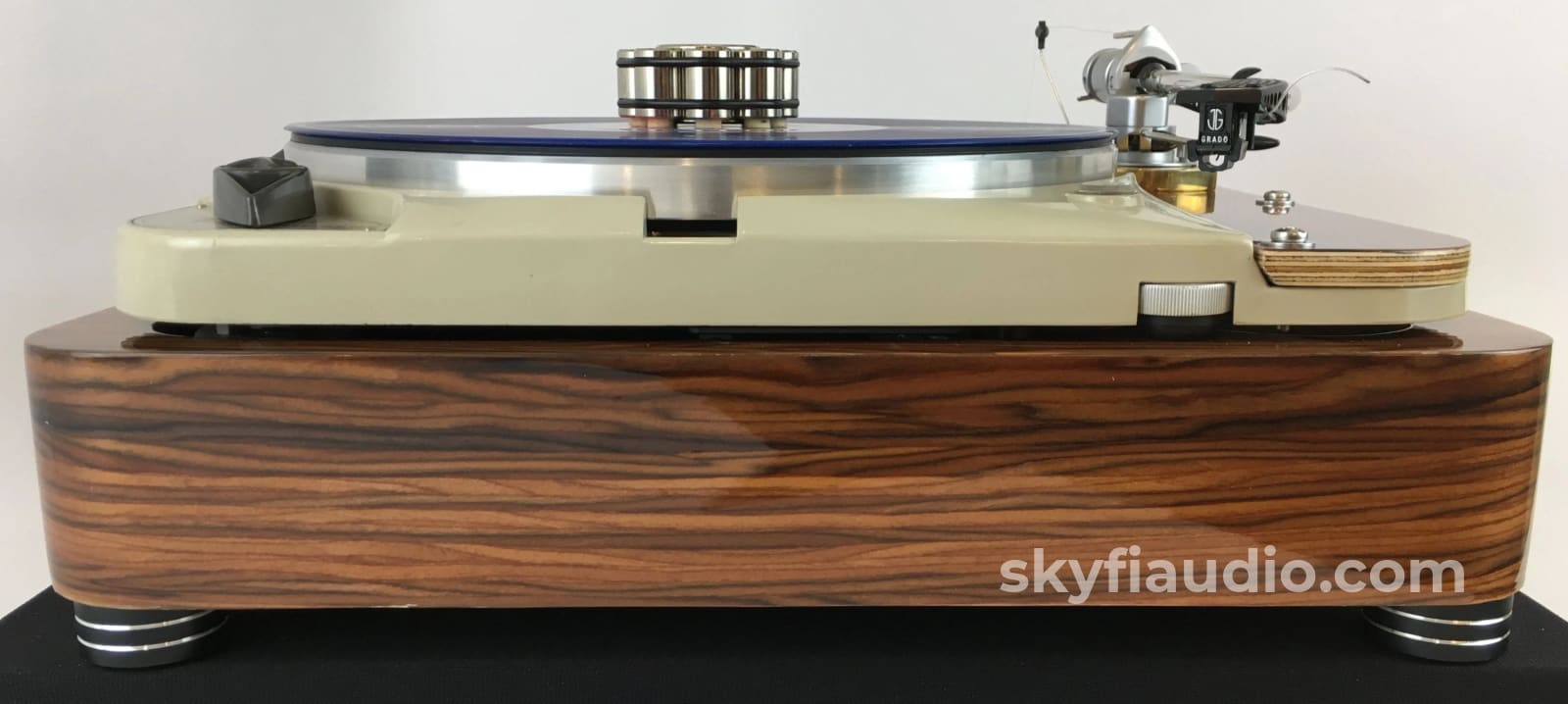 Thorens Td-124 With New Sme 3009 And Solid Rosewood Plinth Turntable