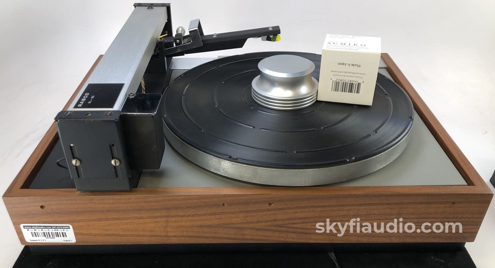 Thorens Td-125 Vintage Turntable W/Rabco Tangential Tonearm And New Sumiko Cartridge