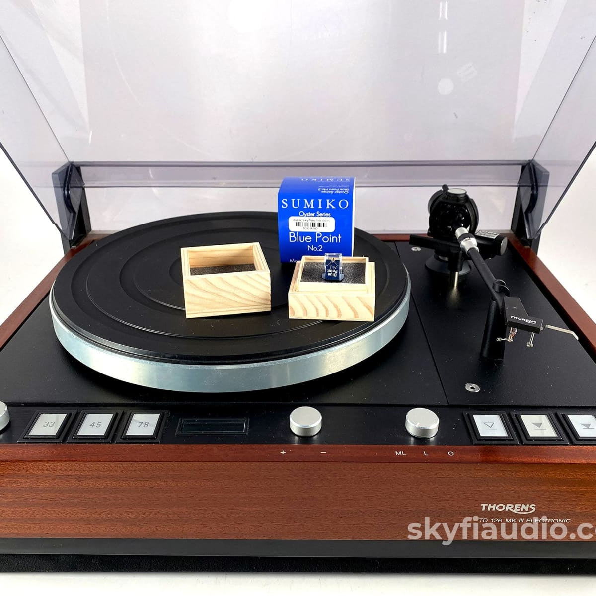THORENS TD126mkIII Centennial 100周年リミテッド 乗切る