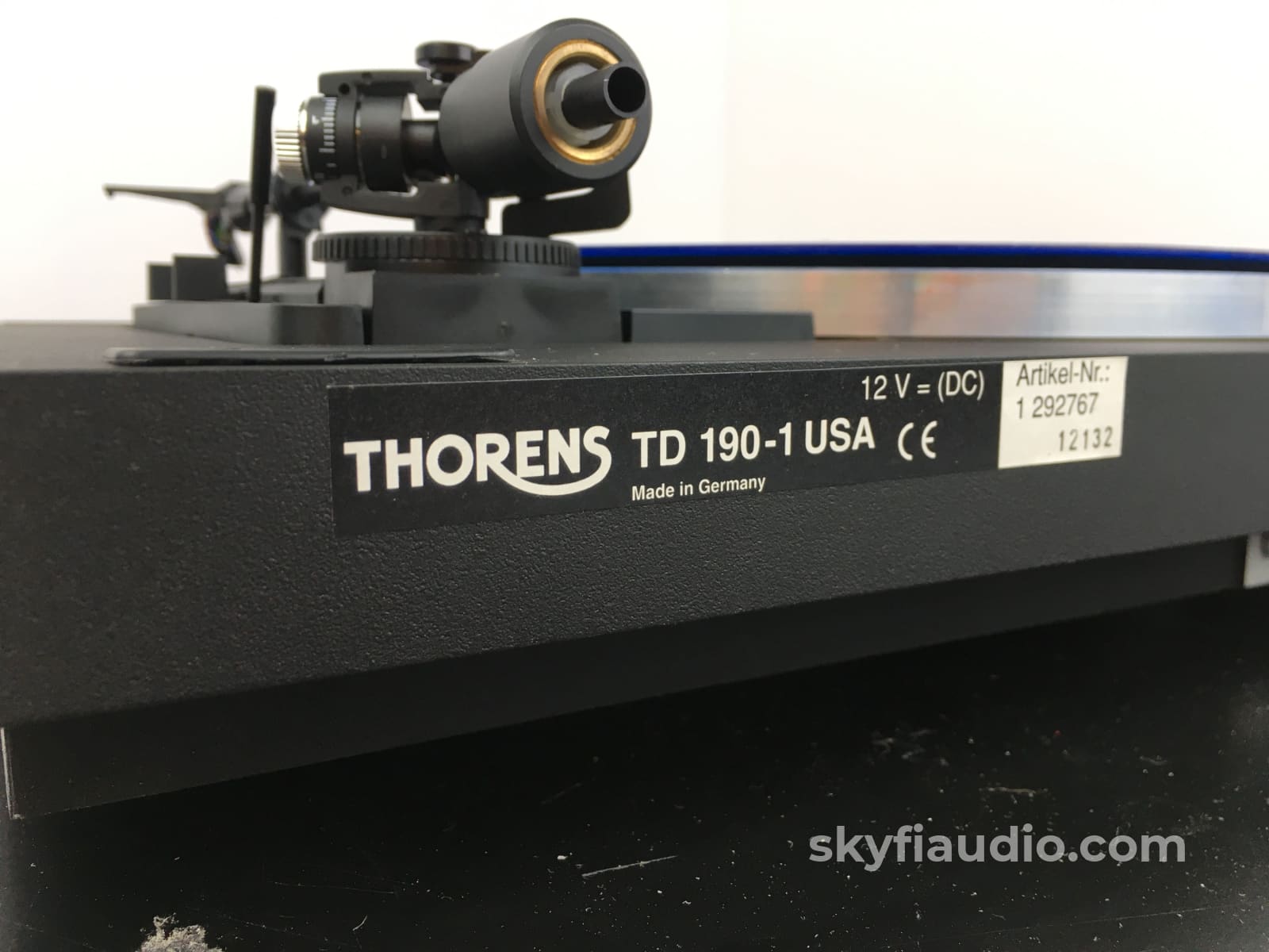 Thorens TD-190 Automatic Turntable