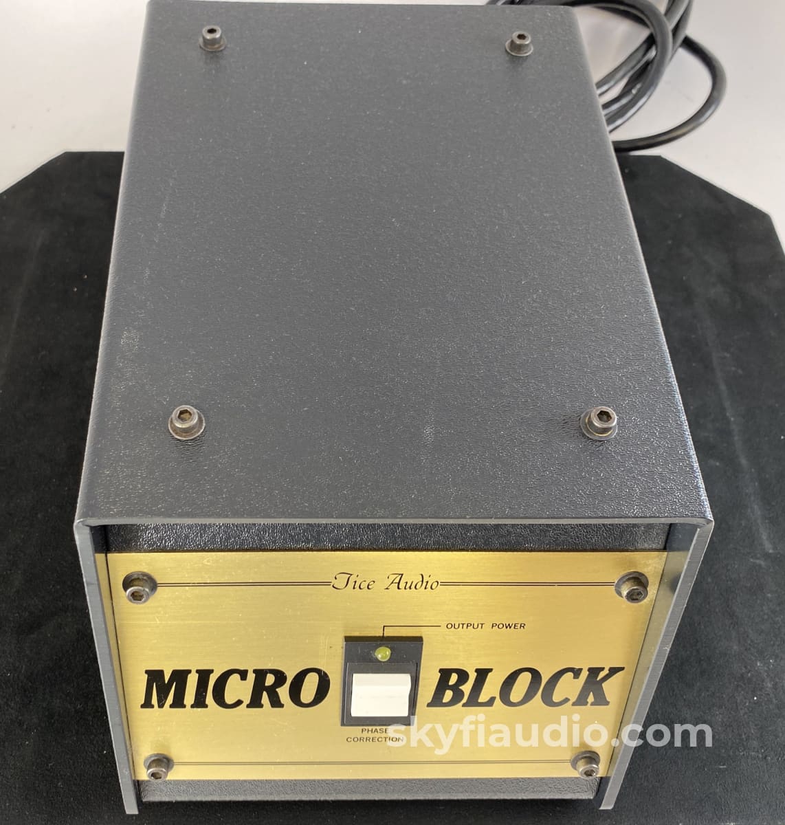 Tice Micro Block Power Conditioner - For Your Sources Or Preamps