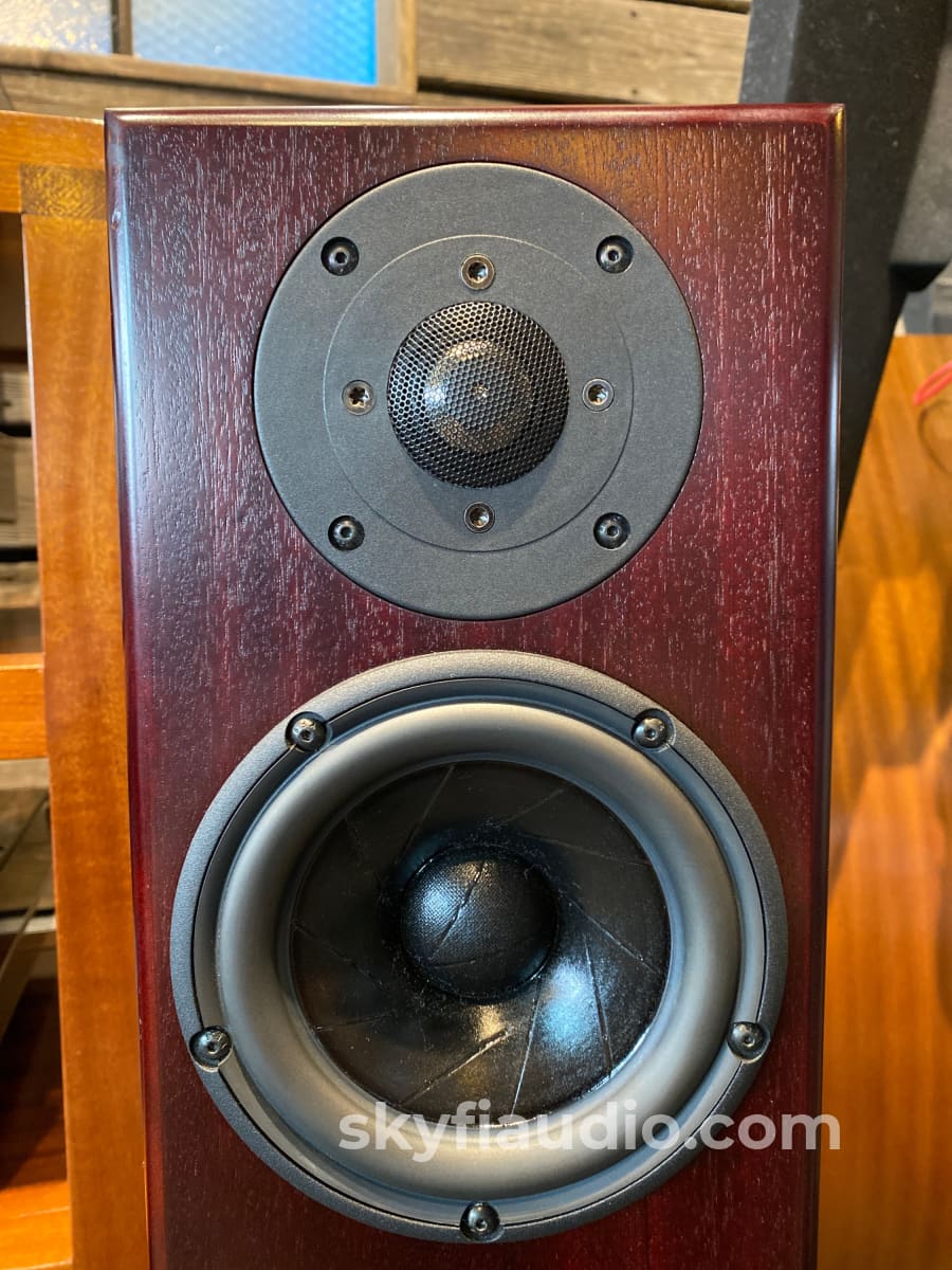 Totem Hawk Floorstanding Speakers - Deep Mahogany Finish