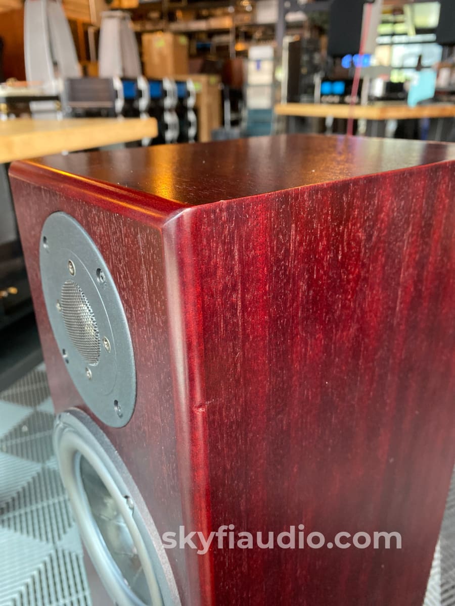 Totem Hawk Floorstanding Speakers - Deep Mahogany Finish