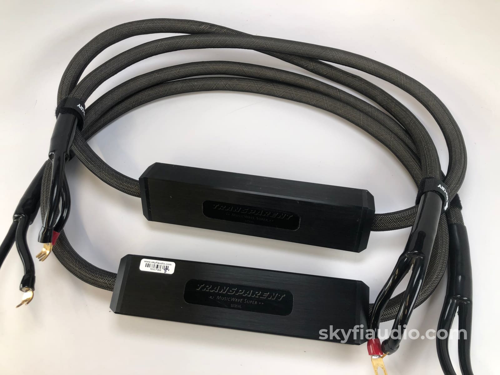Transparent Audio - Musicwave Super 5735Xl Speaker Cables With Spades 8
