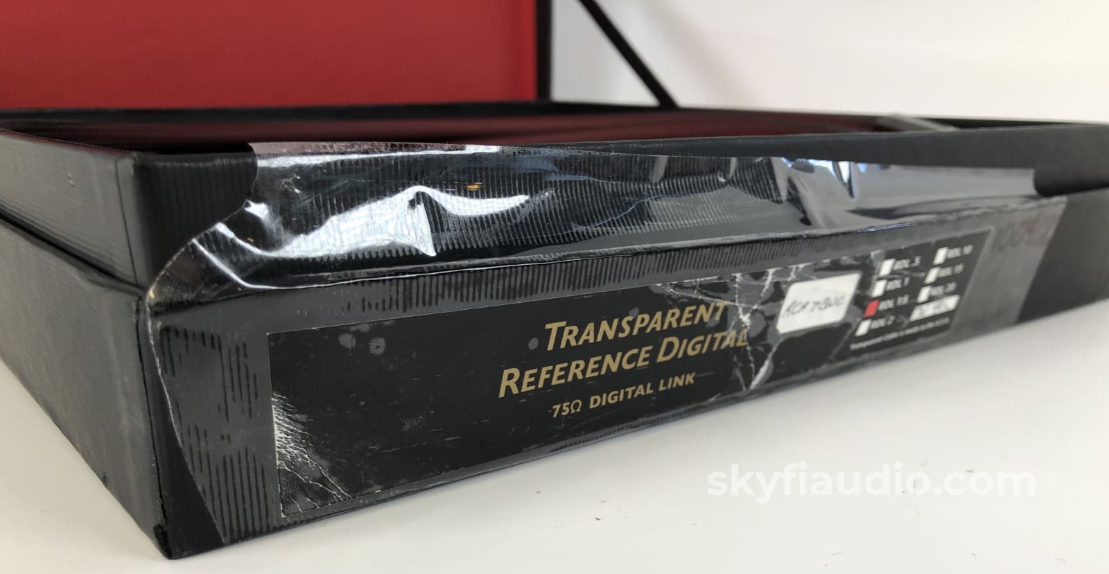 Transparent Reference Series 75-Ohm Digital Link Cable In Box - 5Ft Cables