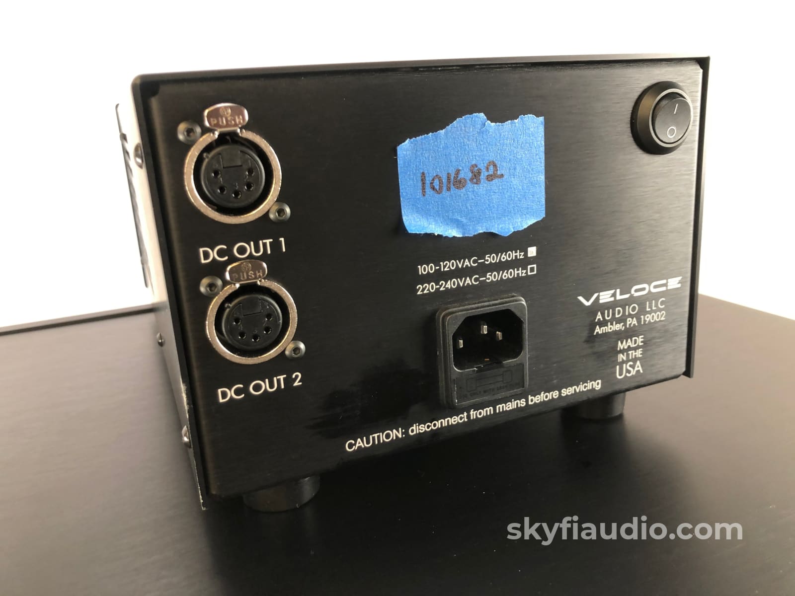Veloce Audio - Lithio Series Ls-1 Line Stage Tube Preamplifier With Smartsupply Battery Power