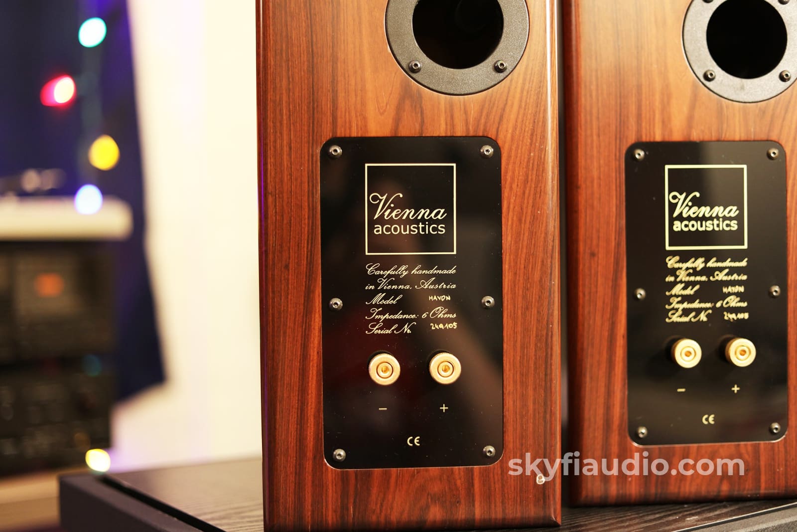Vienna Acoustics Haydn Speakers - With Semitransparent Woofers In A Spectacular Finish