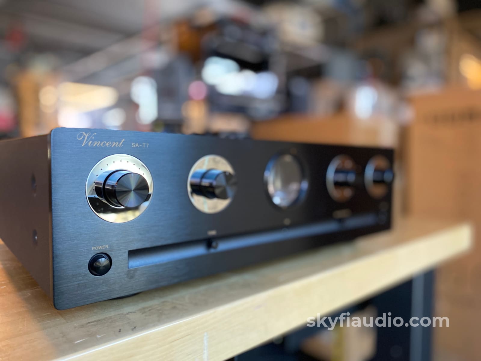 Vincent Sa-T7 Tube Stereo Preamplifier With Dac - Made In Germany