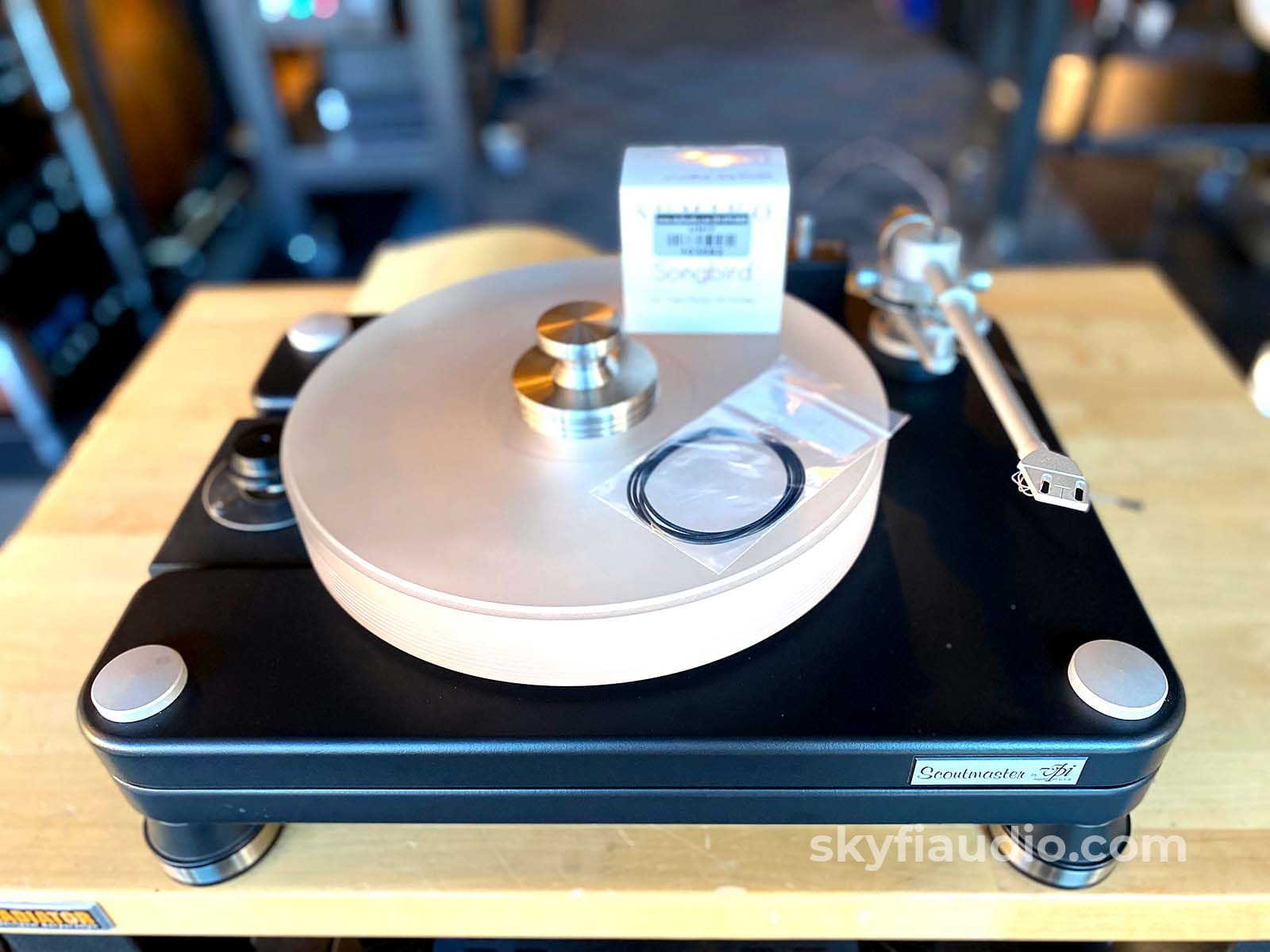 Vpi Scoutmaster Turntable With Upgrades And New Sumiko Songbird Mc