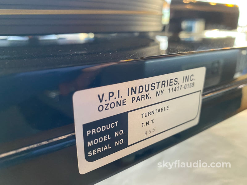 Vpi Tnt Vintage Turntable With Tangential Arm