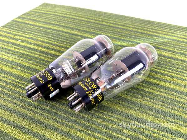 Western Electric 350B Tubes - Usn-Cw-350B Matched Pair Us Navy Tube Holy Grail 6L6 Accessory