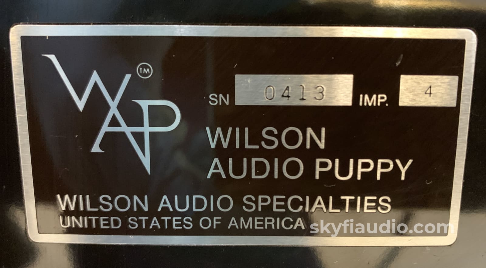 Wilson Audio Tiny Tot With Puppies Speaker System Speakers