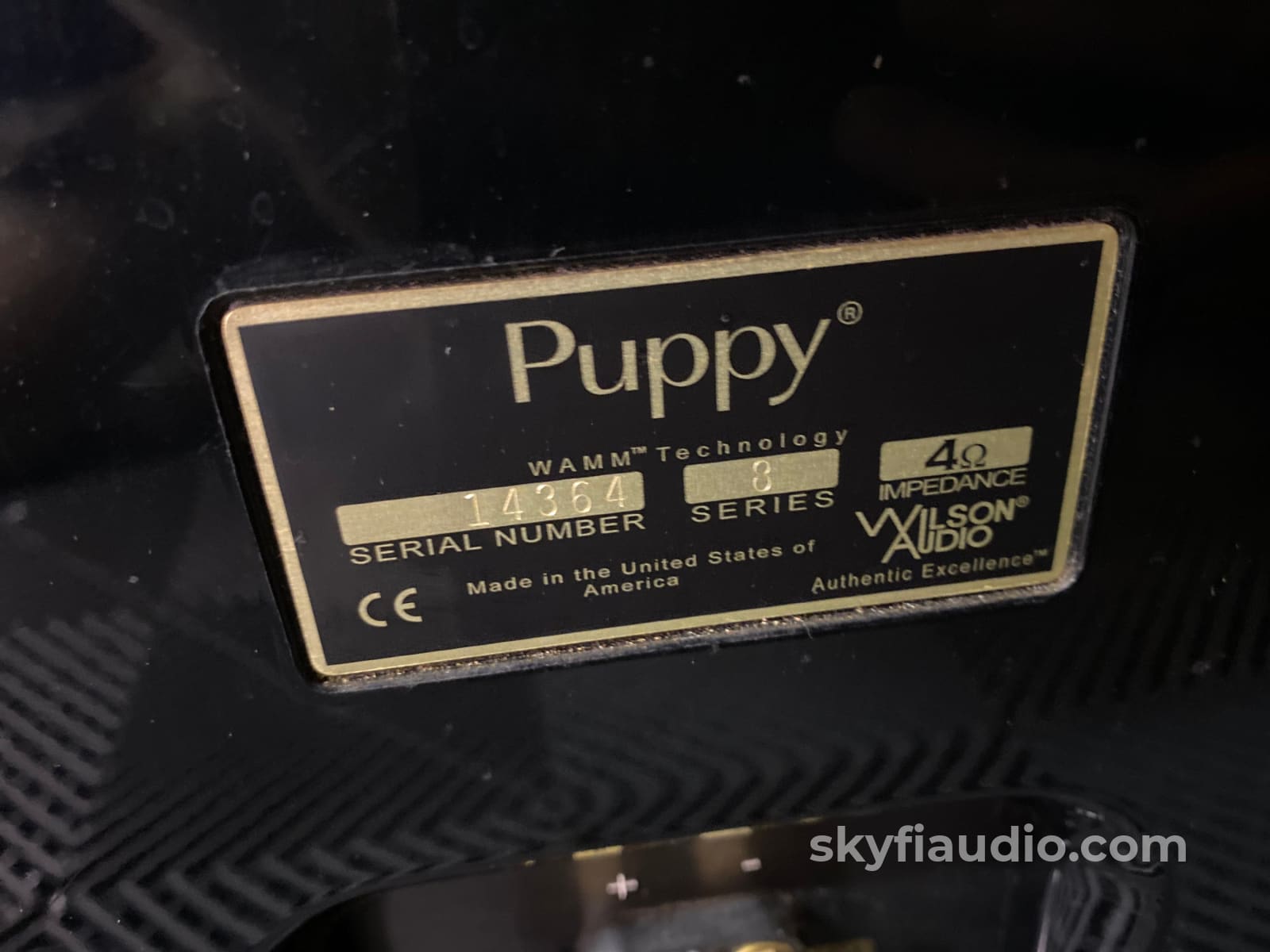 Wilson Audio Watt Puppy 8 Speakers. The Best And Last Version Speakers