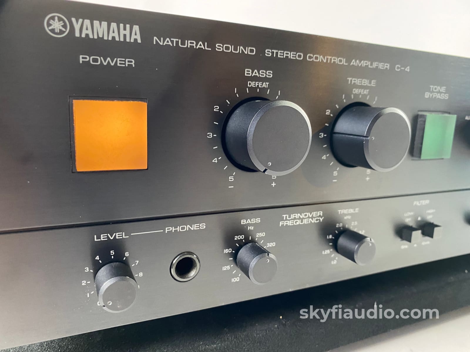 Yamaha C-4 Preamplifier Serviced Vinyl Lovers Dream Preamp