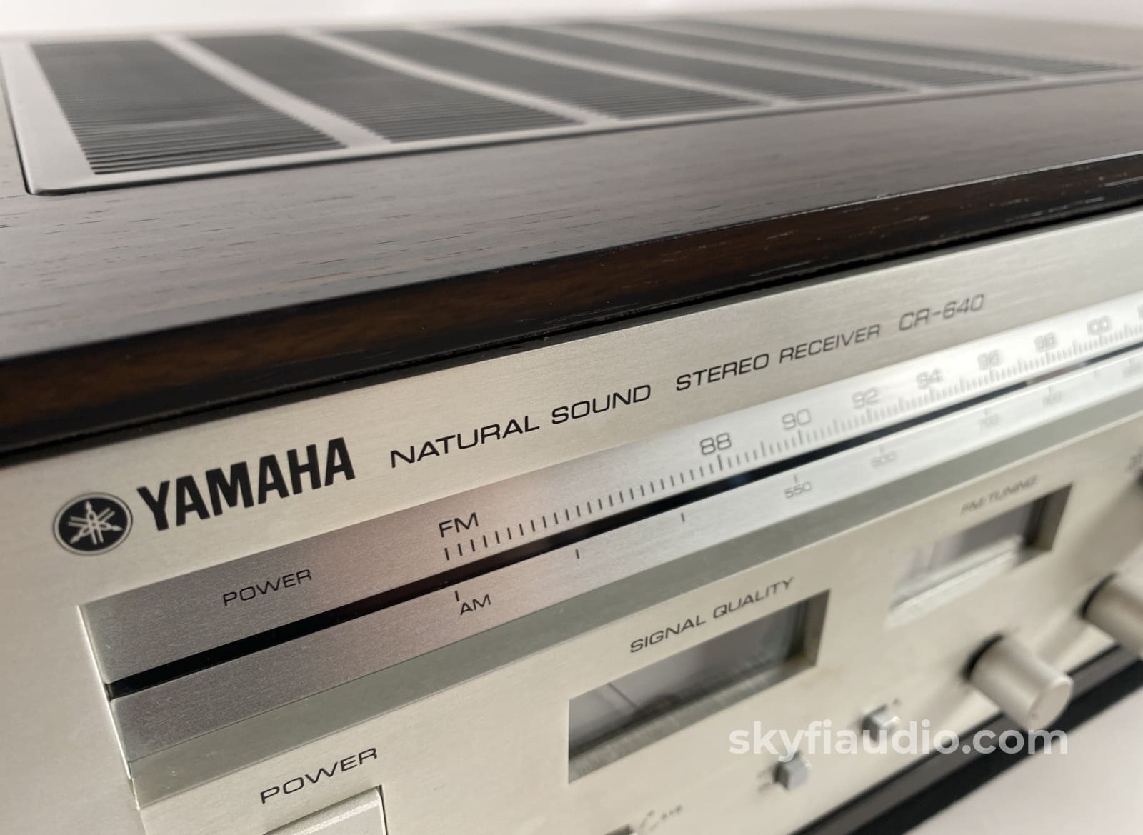 Yamaha Cr-640 Vintage Natural Sound Stereo Receiver Integrated Amplifier